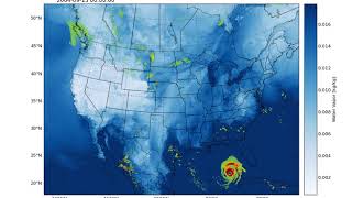 WRF CONUS PGW simulation