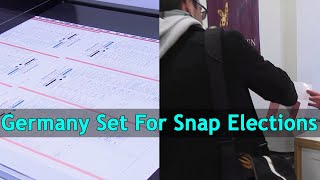 Germany Set For Snap Elections | DRM News Global | AC1H