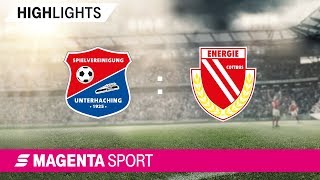 SpVgg Unterhaching - FC Energie Cottbus | Spieltag 22, 18/19 | MAGENTA SPORT