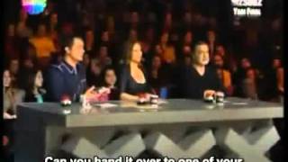 Aref Ghafouri Turkey's got Talent part 1/ 2 ENGLISH