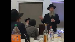 Rabbi Oberlander Speaks by Bruchim Habaim in Kingston