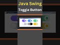 Java - How To Make Custom Toggle Button In Java Netbeans #coding #programming #javaprogramming #java