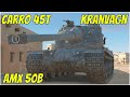 Carro 45T, AMX 50B & Kranvagn ● WoT Blitz