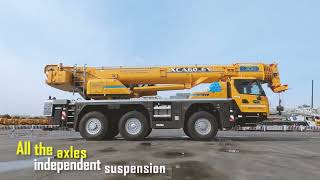 XCMG Official 60 ton Mobile cranes XCA60 EV All Terrain Crane