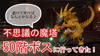 [ドラクエ10] 不思議の魔塔　50階ボスに行ってきた！避けて叩けばなんとかなる♪