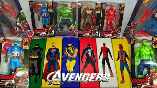 AVENGERS TOYS/Action Figures/Unboxing/Cheap Price/Ironman,Hulk,Thor, Spiderman/Toys. kk