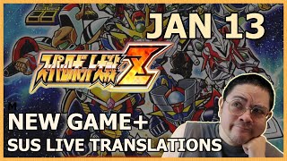 Back in SPACE - Super Robot Wars Z Live Translation (Jan 13)