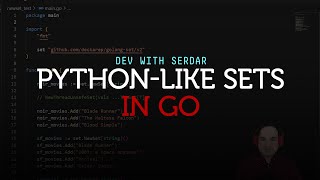 Python-like sets in Go with golang-set