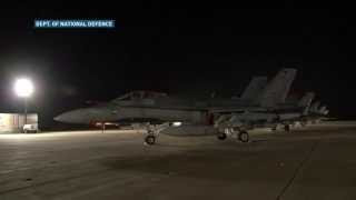 RAW Operation Impact: CF-18 jets return from 1st mission