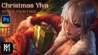 Christmas YLVA - Speed painting [ Timelapse ]