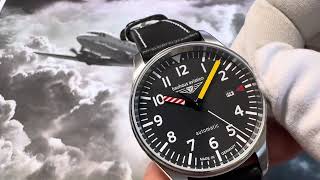 Bauhaus Aviation Flight Control Automatic 40mm Nr. 27625 on www.Poljot24.de