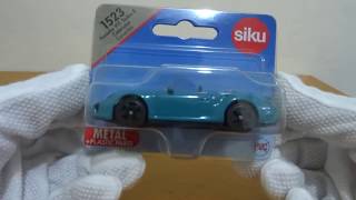 Siku 1523 Porsche 911 Turbo S Cabriolet Unboxing