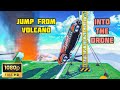 JUPITER CAR JUMP FROM VOLCANO INTO THE DRONE | OFF THE ROAD HD OPEN WORLD DRIVING GAME