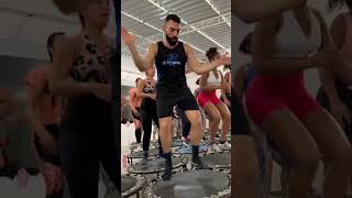 Insane Trampoline Workout Class
