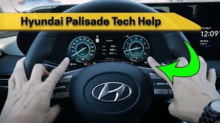 2023 Hyundai Palisade Steering Wheel And Cluster