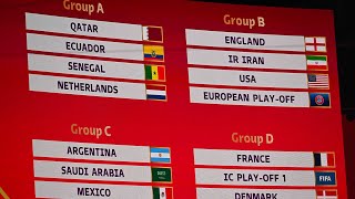 2022 FIFA World Cup: USA, Mexico's full group drawing | FOX Soccer