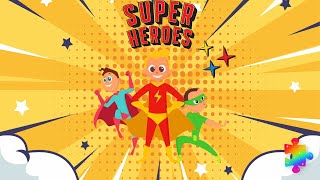 Super Heroes - Jigsaw Puzzles for Kids - Puzzle Planet