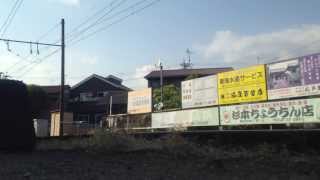 SLかわね路号（大井川鉄道）・復路・新金谷駅到着（地面置き）（13/5/5）