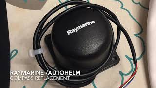 Tiller pilot Raymarine / Autohelm compass fluxgate replace after the problem