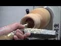 amazing wooden work jar making from wood how to art