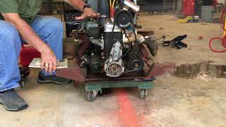 DKW Engine Startup and Run