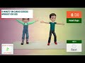 15 minute fun cardio exercise workout for kids 15 წუთიანი სახალისო კარდიო ვარჯიში ვარჯიში ბავშ