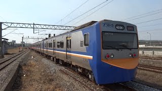 2173次區間車自新烏日車站出發