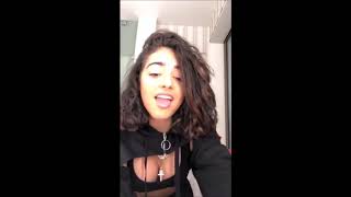 Malu Trevejo Instagram Live On November 29, 2017