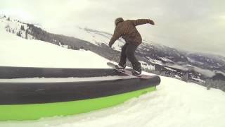 Top to Bottom Through the Laax Park with Tor Lundström