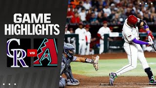Rockies vs. D-backs Game Highlights (3/28/24) | MLB Highlights