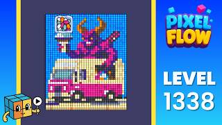 Pixel Flow Level 1338 Walkthrough Solution