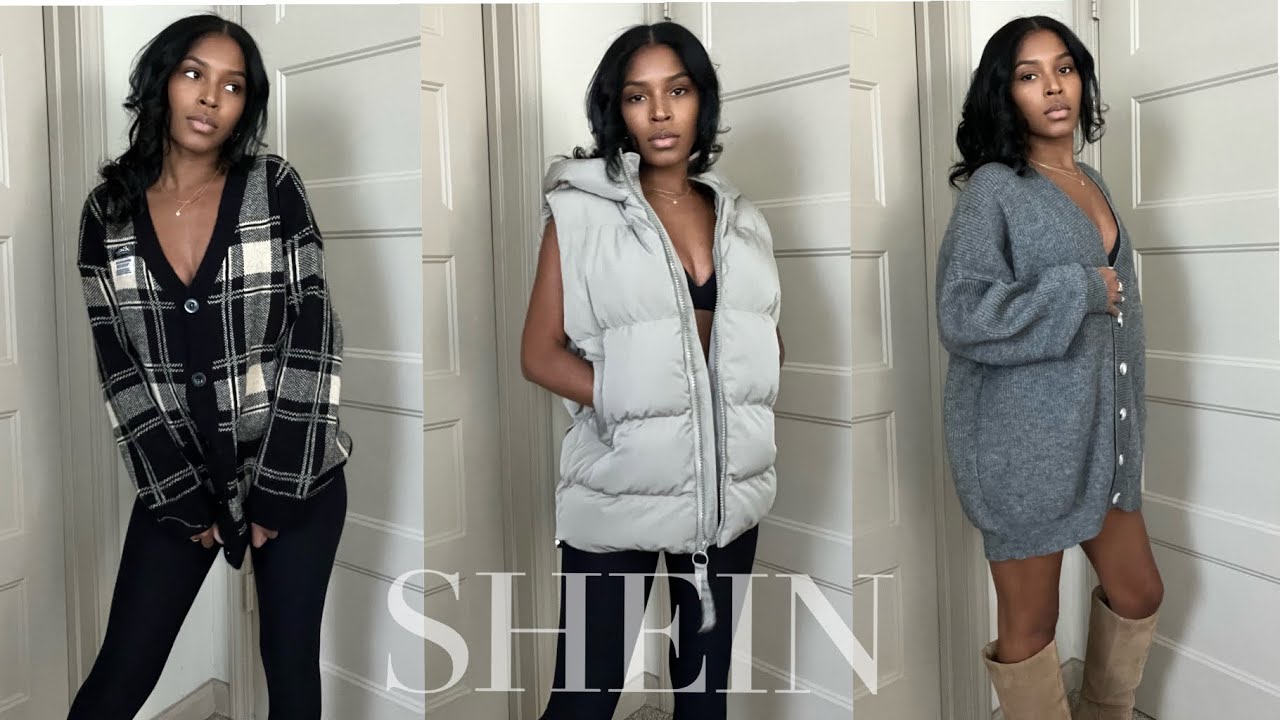 Fall Try On Haul Shein Youtube