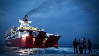 Greece: Boats of Refugees in Kos