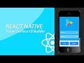 React Native Login & Registration Screen Tutorial With Navigation- Drag & Drop Builder