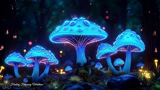 Mystical Mushroom Ambience | 40Hz + 963Hz | Spiritual Awakening \u0026 Deep Relaxation