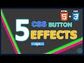 Best Button Hover Effects - Only HTML & CSS - All CS Stuff