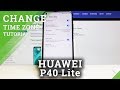 How to Change Date & Time in HUAWEI P40 Lite – Select Clock Format