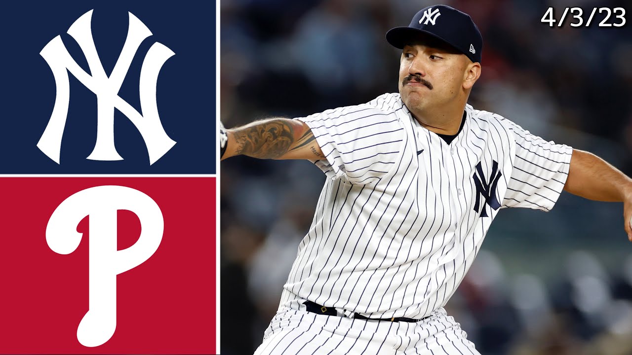 New York Yankees Vs Philadelphia Phillies | Game Highlights | 4/3/23 ...