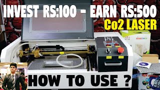 How to Use Laser Engraving Machine M3020 in Urdu/Hindi | How to Install Laser Engraver Part in Urdu