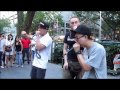 Dharni, KRNFX and Blady Kris Busking Part 1