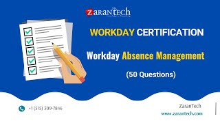 Workday Absence Management (50 Questions) | Workday Learner Community