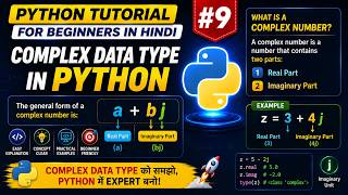 Python Tutorial for Beginners in Hindi #9 | Complex Data Type in Python