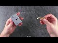 The Brilliant Lock and Key Puzzle - One of a Kind Mechanism!