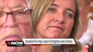 Firefighters and Clevelanders honored for their bravery