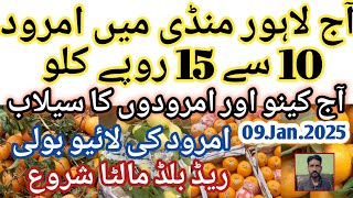 Today  Fresh Fruit Prices in Lahore|Pakistan farming in Pakistan|9.Jan.2025|#fruitmandi|#dailyvlogs🍊