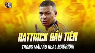 MBAPPE LẬP HATTRICK ĐẦU TIÊN TRONG MÀU ÁO REAL: NINJA RÙA RỰC SÁNG GIÚP LOS BLANCOS CỦNG CỐ NGÔI ĐẦU