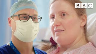 Patient receives LIFE-CHANGING surgery after four cancellations - BBC