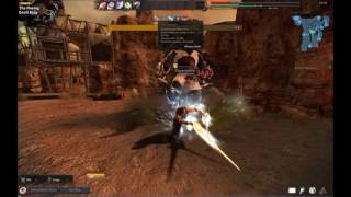 Vindictus einrach warchief black scar lann spear (no hit)