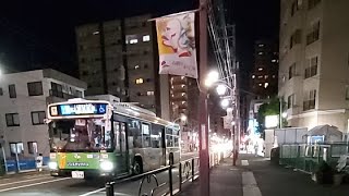 不忍通り 文京区夜散歩