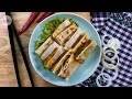 Resepi Murtabak Mini Berinti Daging | Meat Stuffed Mini Martabak Recipe [INDO | ENG Subs]